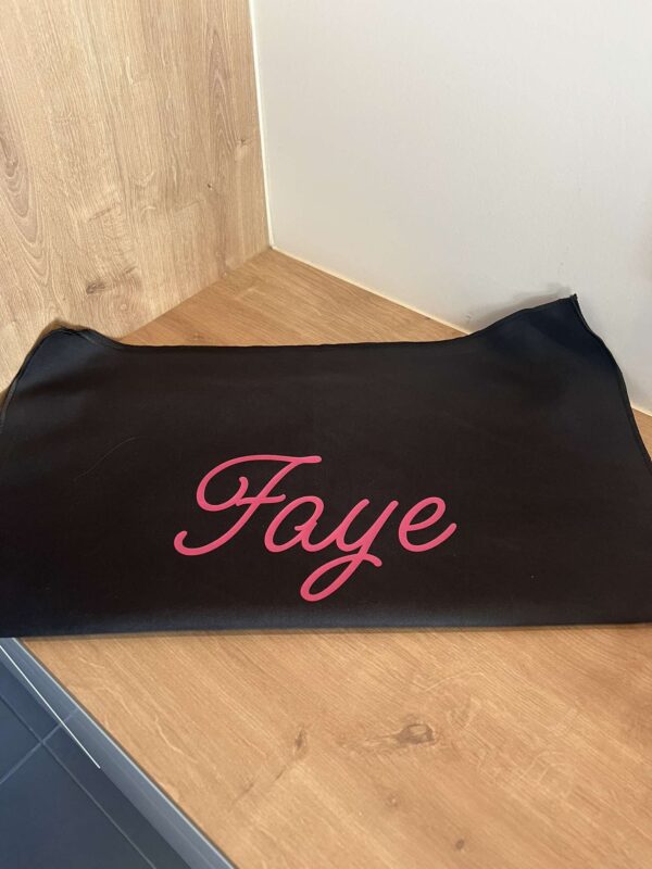 Microfiber handdoek zwart