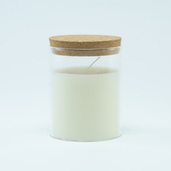 Cylinder pot met kaars