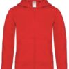 Hoodie met rits kind met borduring - Afbeelding 3
